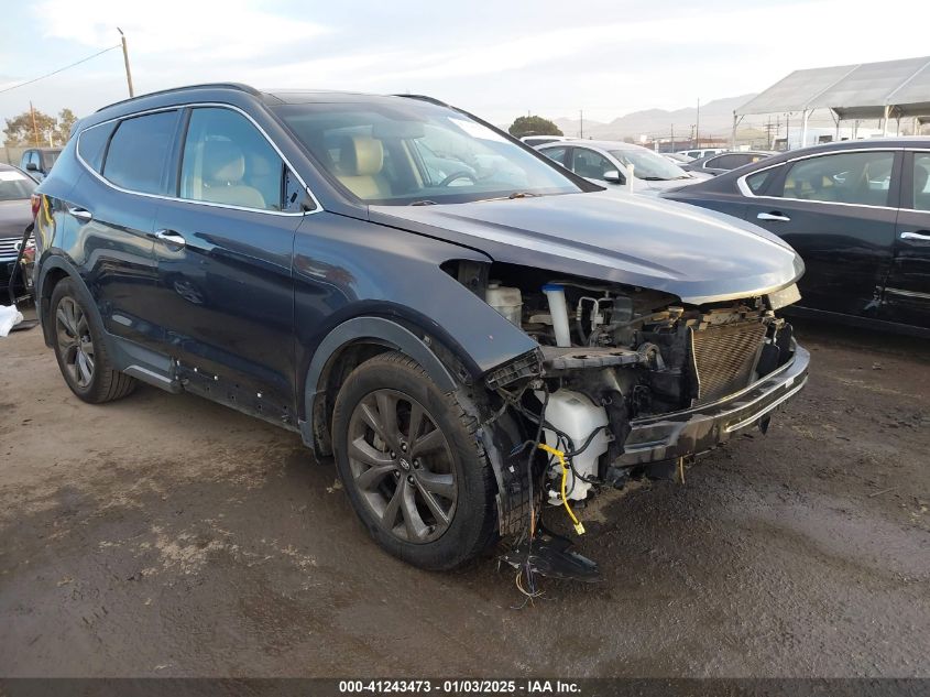 VIN 5XYZW4LA2HG502788 2017 Hyundai Santa Fe, Sport... no.1