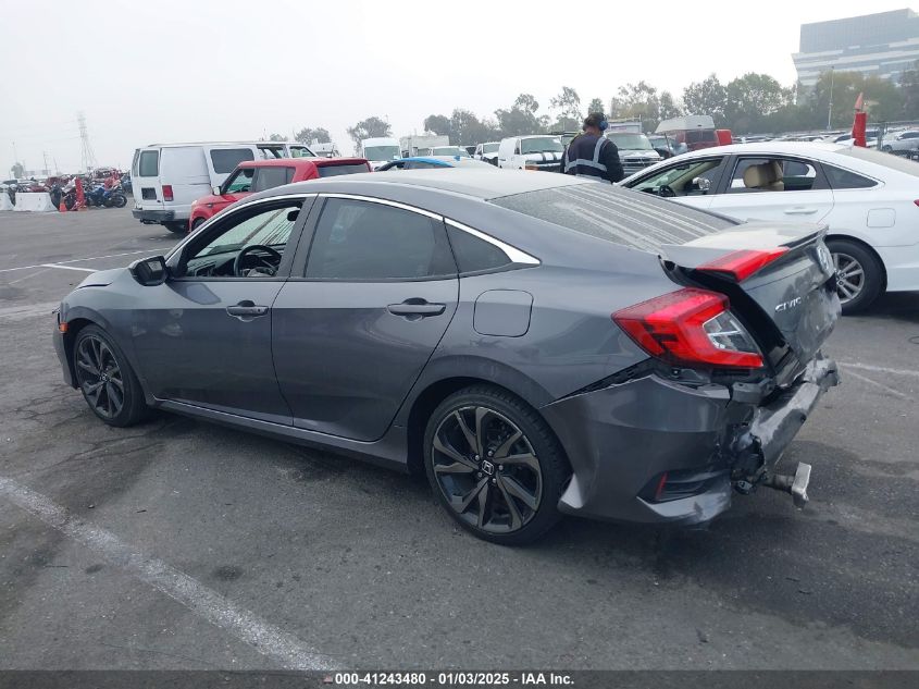 VIN 2HGFC2F82MH560079 2021 Honda Civic, Sport no.14