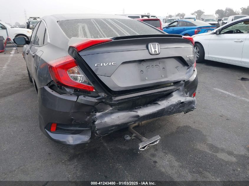 VIN 2HGFC2F82MH560079 2021 Honda Civic, Sport no.6