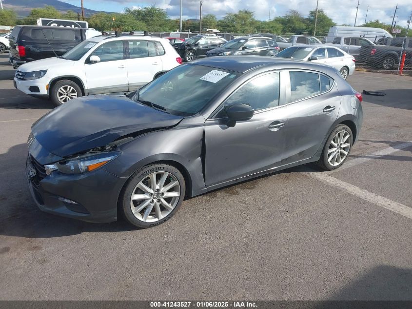 VIN 3MZBN1L75HM109438 2017 Mazda 3, Touring no.2