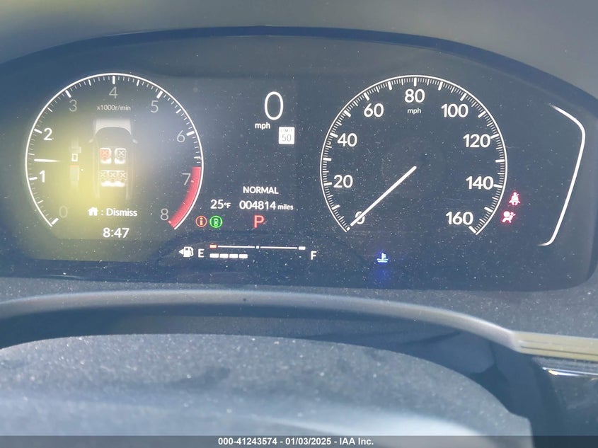 2024 HONDA CIVIC VIN: 19XFL2H88RE009895