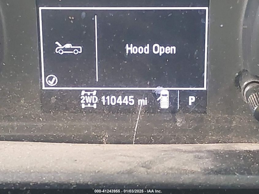 2019 CHEVROLET SILVERADO 1500 CUSTOM TRAIL BOSS - 1GCPYCEF8KZ344969