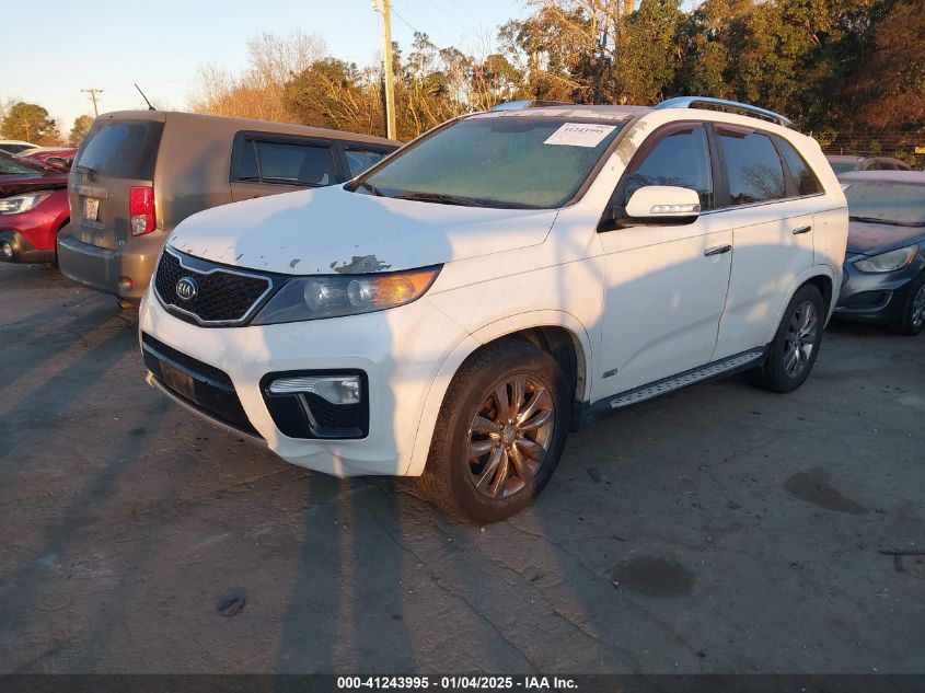 VIN 5XYKWDA22DG386967 2013 KIA Sorento, Sx V6 no.2