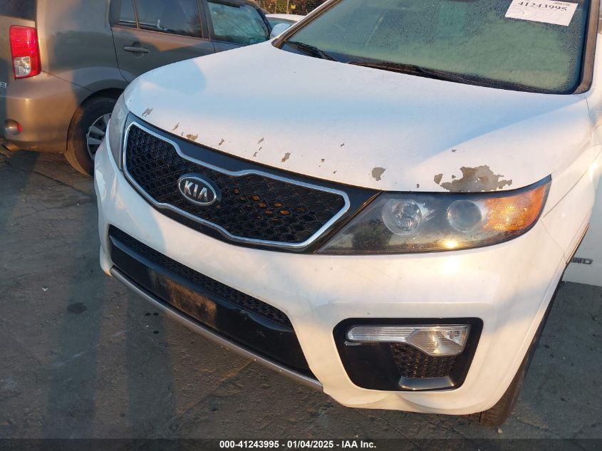 VIN 5XYKWDA22DG386967 2013 KIA Sorento, Sx V6 no.6