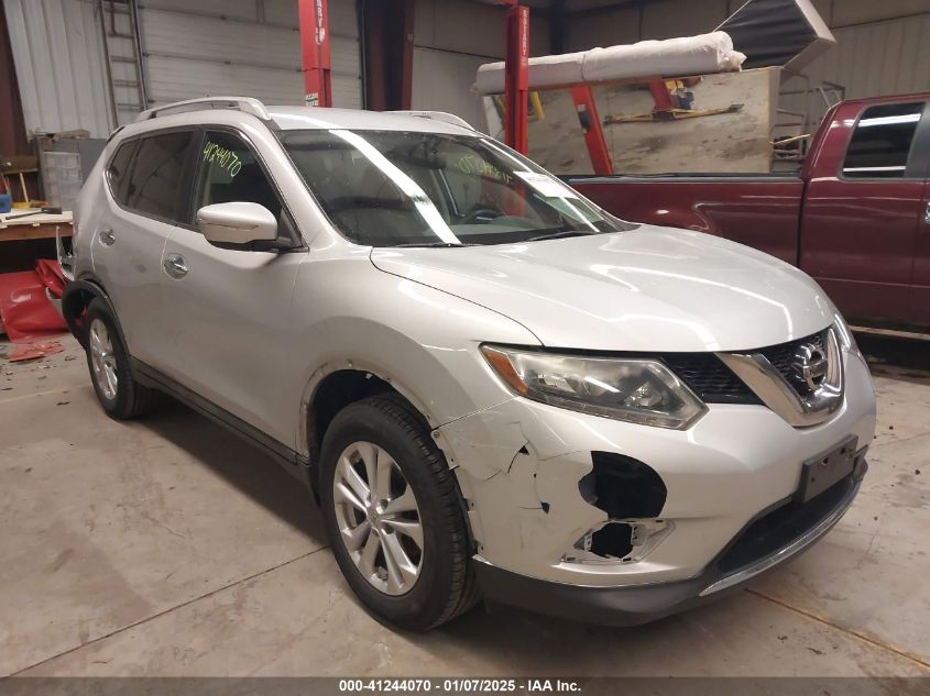 VIN 5N1AT2MV3EC866578 2014 Nissan Rogue, SV no.1