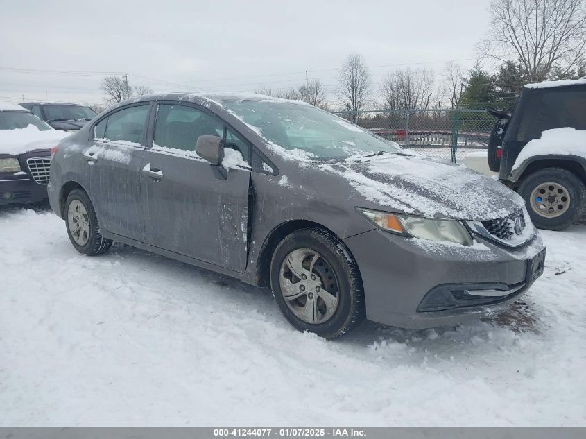 VIN 19XFB2F52DE064623 2013 Honda Civic, LX no.1