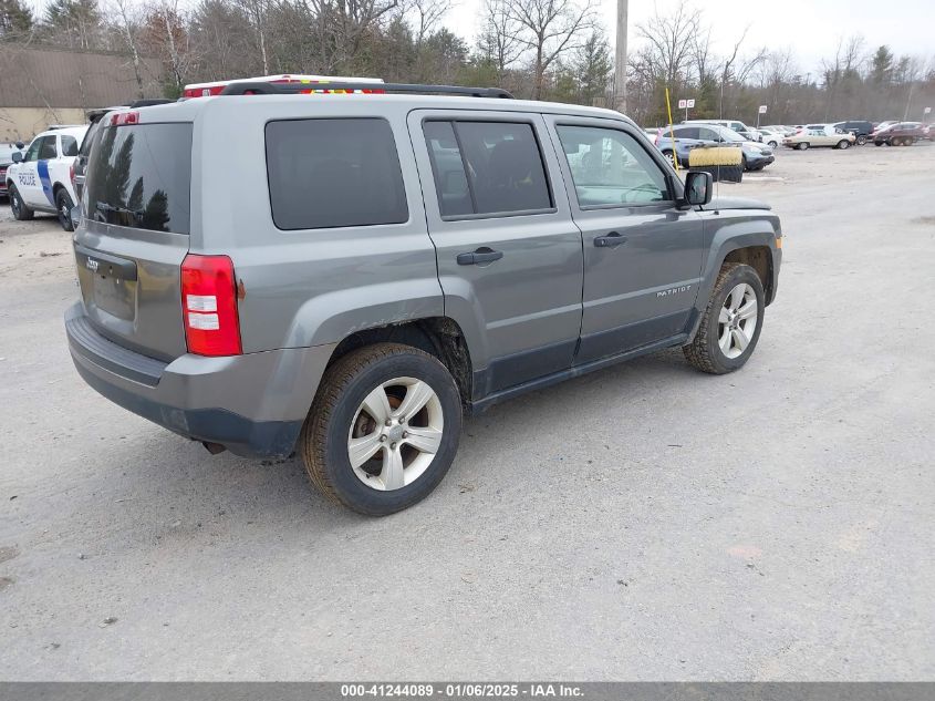 VIN 1C4NJRBB5DD274587 2013 JEEP PATRIOT no.4