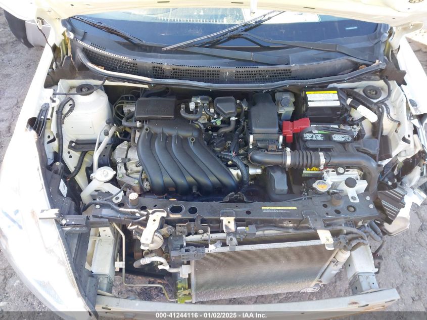 2017 Nissan Versa 1.6 S+ VIN: 3N1CN7AP4HL879992 Lot: 41244116