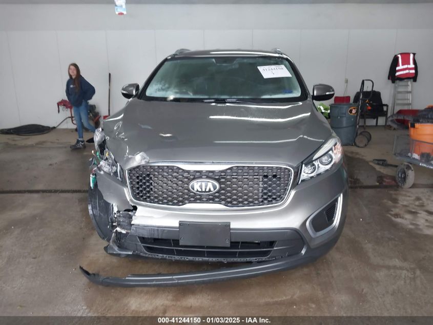 2016 Kia Sorento 2.4L Lx VIN: 5XYPG4A32GG030616 Lot: 41244150