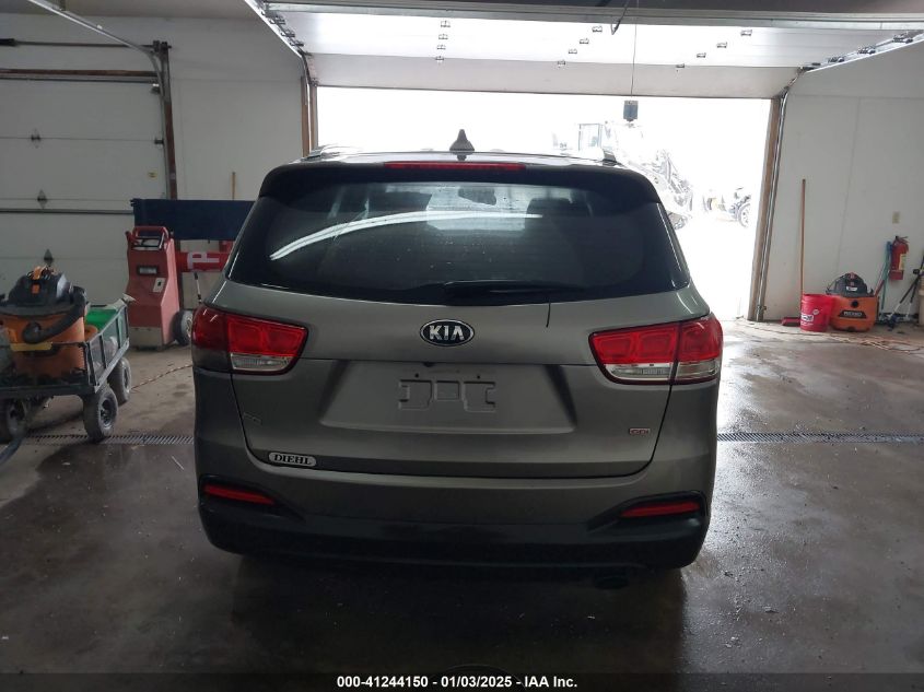 2016 Kia Sorento 2.4L Lx VIN: 5XYPG4A32GG030616 Lot: 41244150