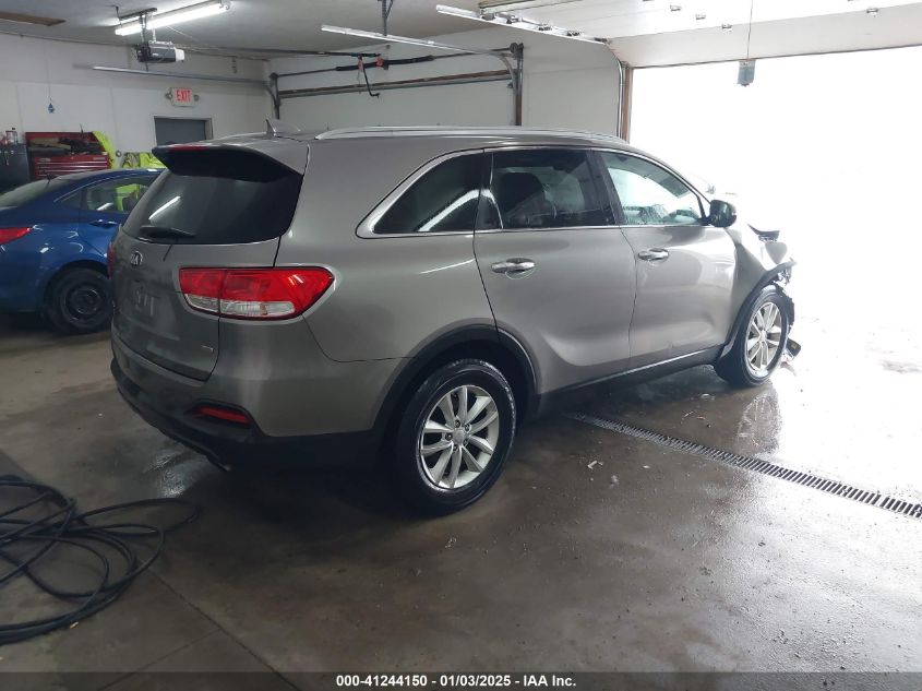 2016 Kia Sorento 2.4L Lx VIN: 5XYPG4A32GG030616 Lot: 41244150