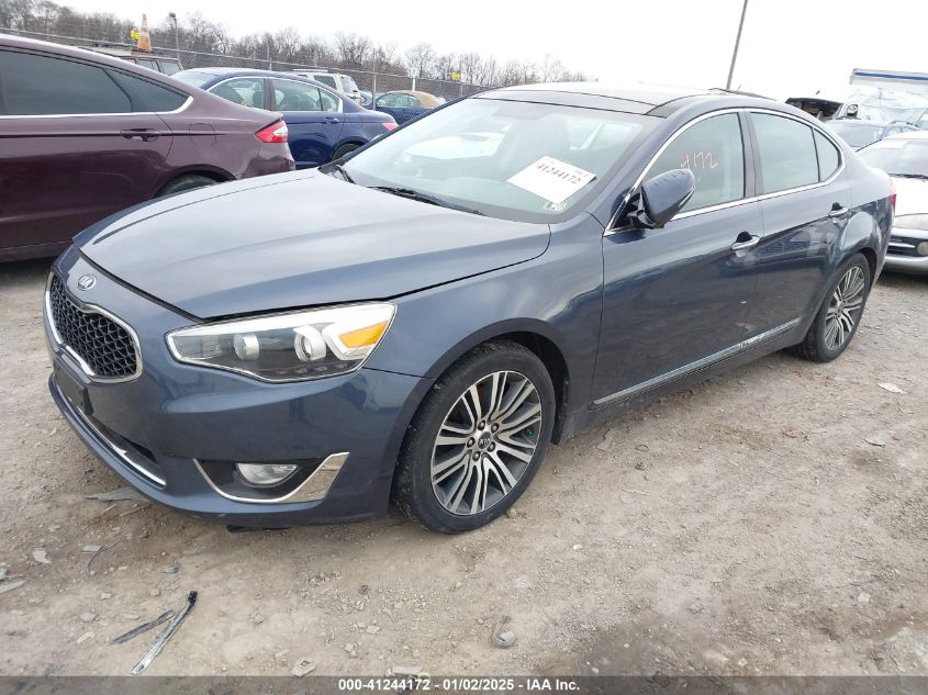 VIN KNALN4D74E5125829 2014 KIA CADENZA no.2