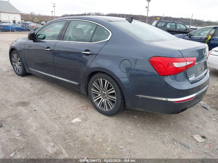 VIN KNALN4D74E5125829 2014 KIA CADENZA no.3