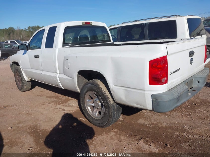 2007 DODGE DAKOTA VIN: 1D7HE22K77S253416
