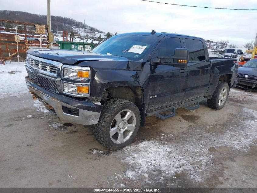 VIN 3GCUKREC5EG134007 2014 CHEVROLET SILVERADO 1500 no.2