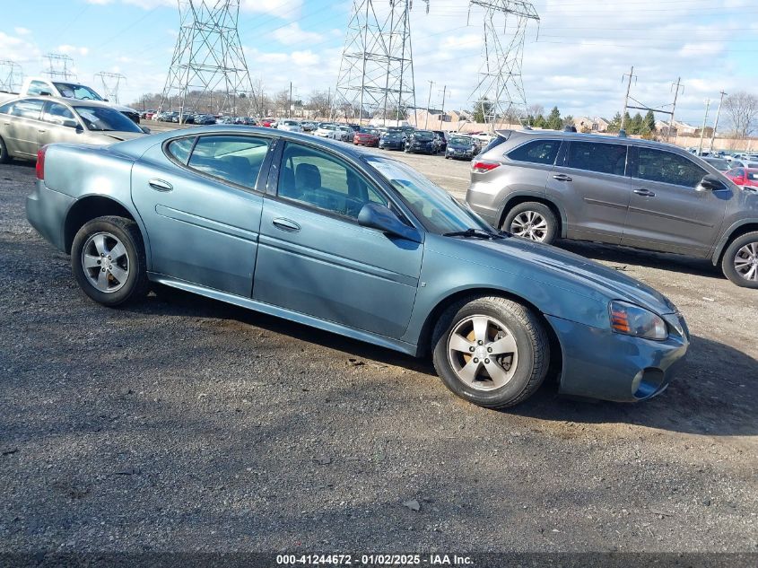 2006 Pontiac Grand Prix VIN: 2G2WP552861312940 Lot: 41244672