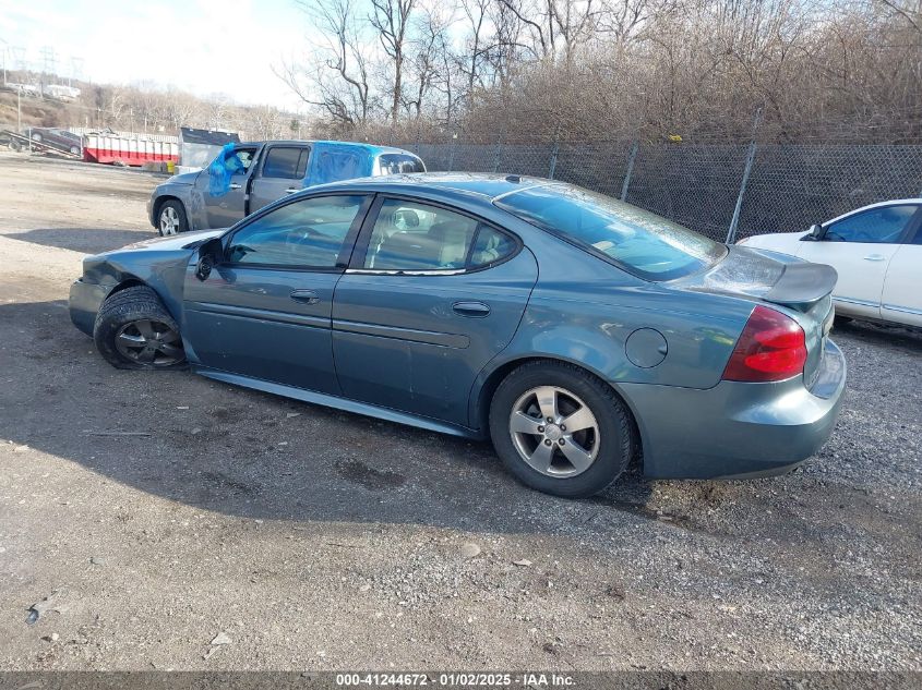 2006 Pontiac Grand Prix VIN: 2G2WP552861312940 Lot: 41244672