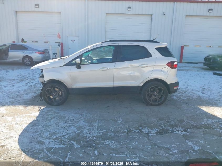 2018 Ford Ecosport Ses VIN: MAJ6P1CL2JC210588 Lot: 41244679