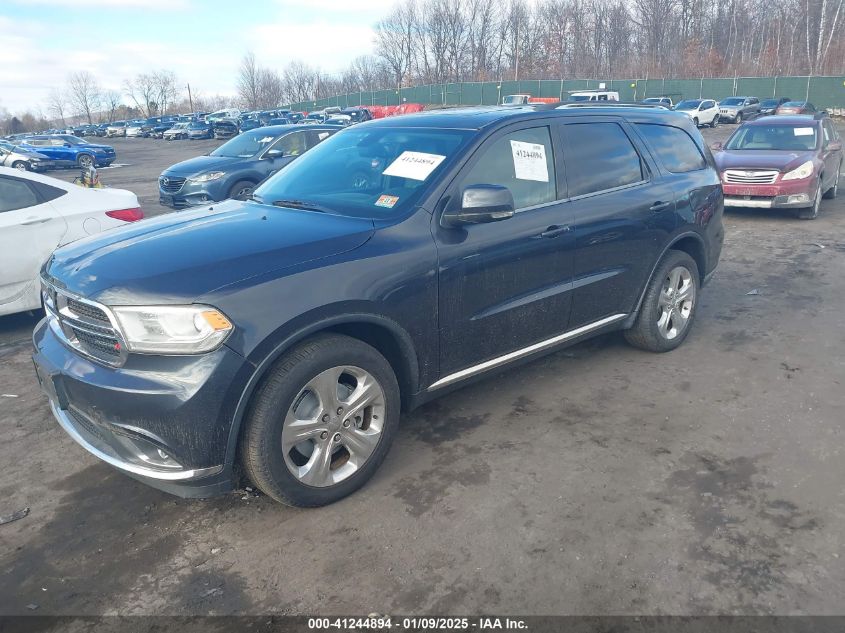 VIN 1C4RDJDGXEC332607 2014 DODGE DURANGO no.2