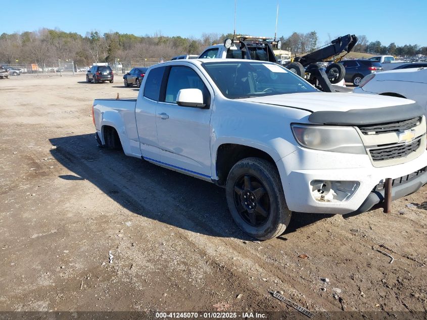 VIN 1GCHSBEA2J1328736 2018 Chevrolet Colorado, WT no.1