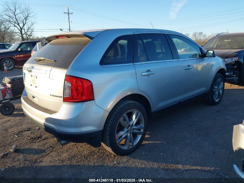 VIN 2FMDK3KCXDBE06176 2013 Ford Edge, Limited no.4