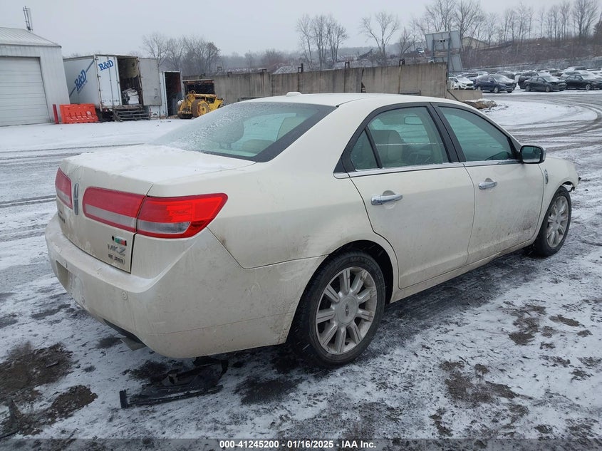 2012 LINCOLN MKZ VIN: 3LNDL2L31CR807881