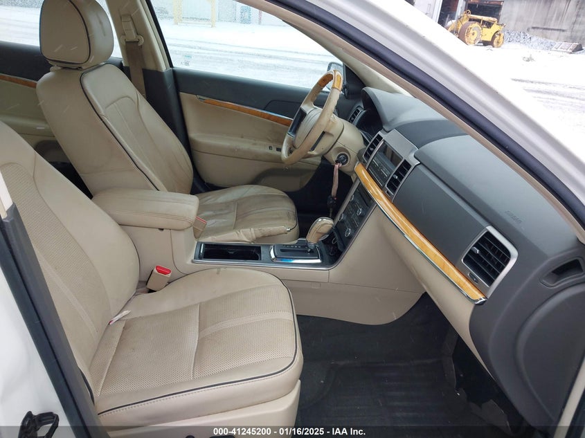 2012 LINCOLN MKZ VIN: 3LNDL2L31CR807881