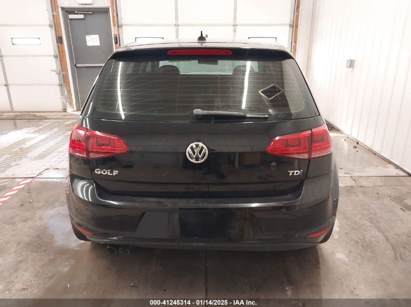 VIN 3VW2A7AU2FM017935 2015 Volkswagen Golf, Tdi no.17