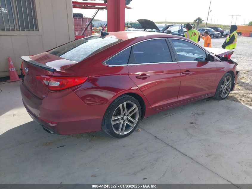 VIN 5NPE24AF3FH123328 2015 HYUNDAI SONATA no.4