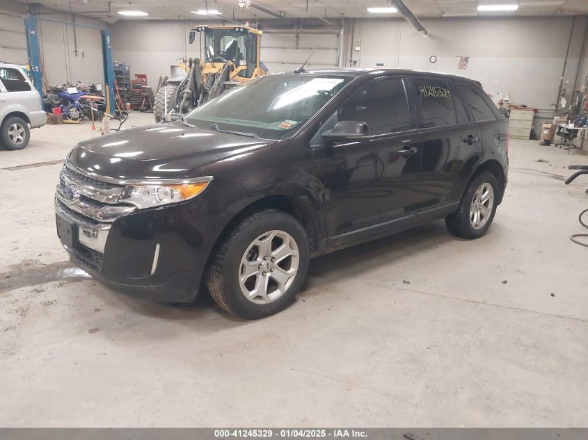 VIN 2FMDK4JC2DBC10322 2013 FORD EDGE no.2