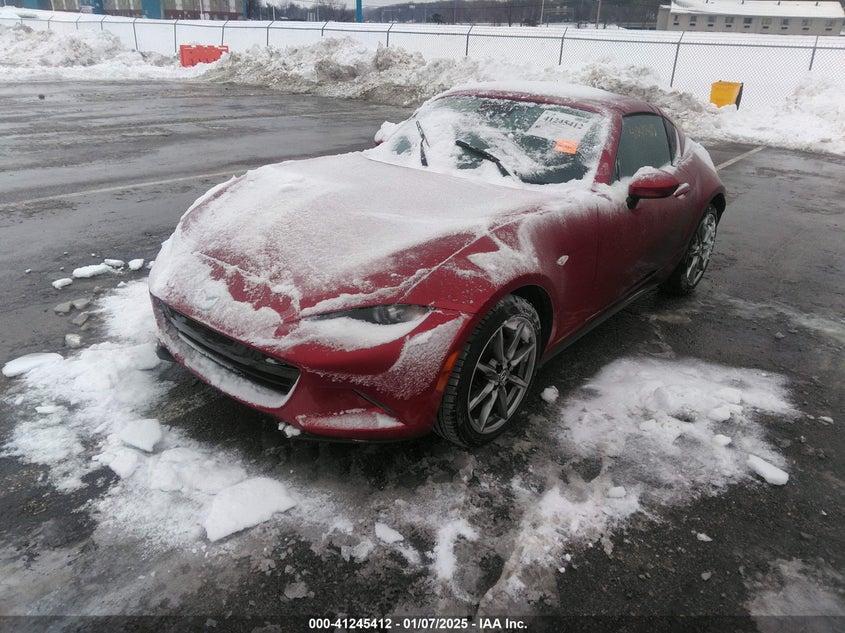 Vin: jm1ndam75p0558590, lot: 41735758, mazda mx-5 miata rf grand touring 20232
