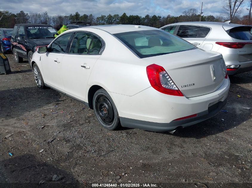 VIN 1LNHL9EK5DG602507 2013 LINCOLN MKS no.3