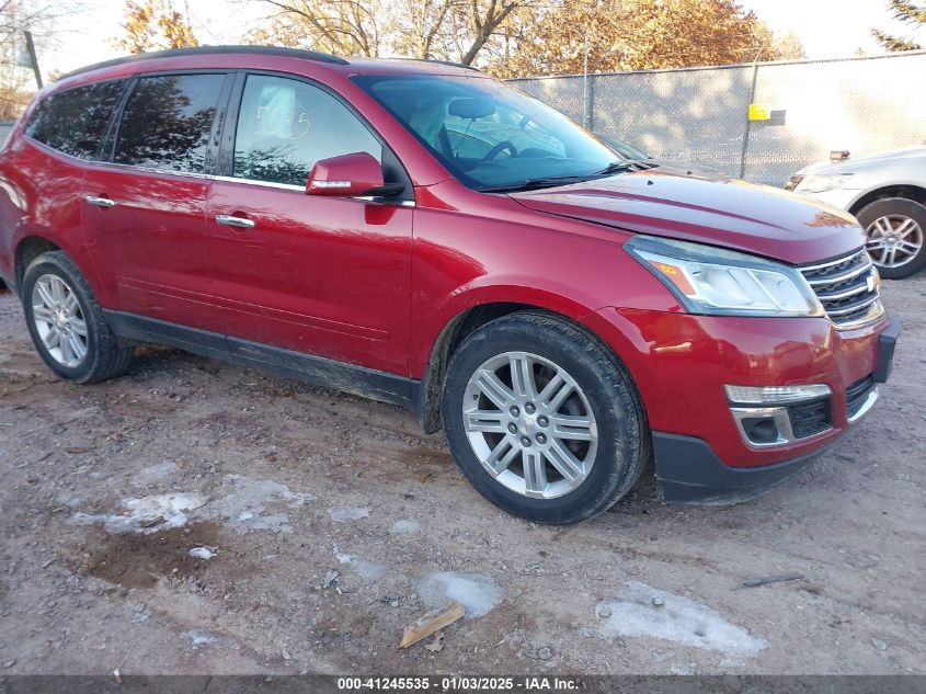 VIN 1GNKVGKD7EJ147461 2014 Chevrolet Traverse, 1LT no.1