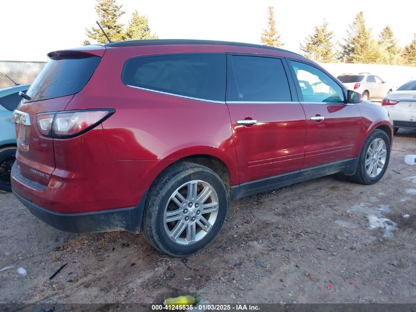 VIN 1GNKVGKD7EJ147461 2014 Chevrolet Traverse, 1LT no.4