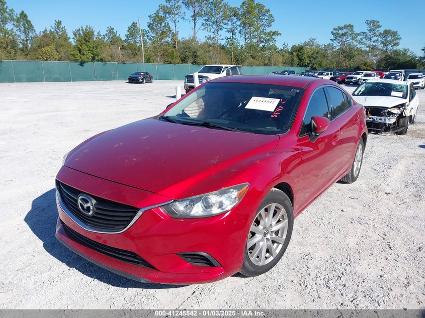Vin: jm1gj1u55g1469998, lot: 41735888, mazda mazda6 i sport 20162