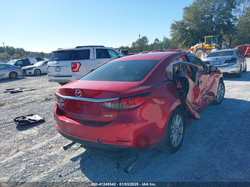 Vin: jm1gj1u55g1469998, lot: 41735888, mazda mazda6 i sport 20164