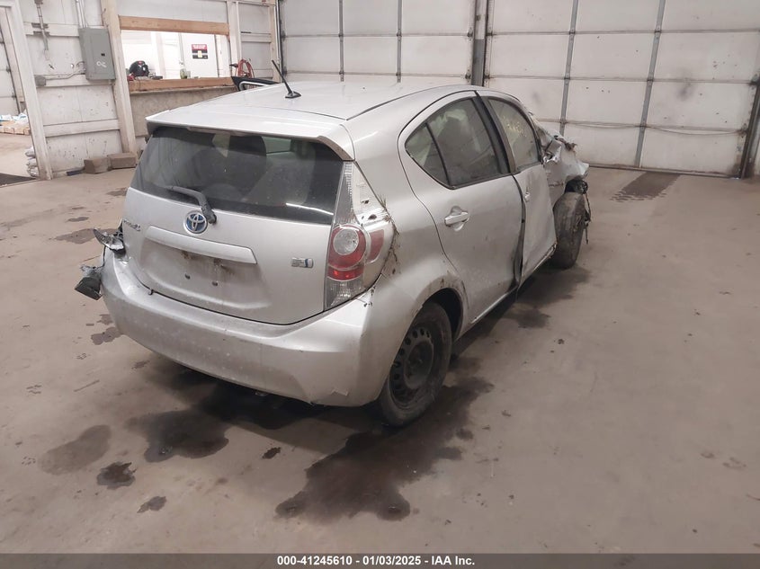 2012 TOYOTA PRIUS C VIN: JTDKDTB36C1515430