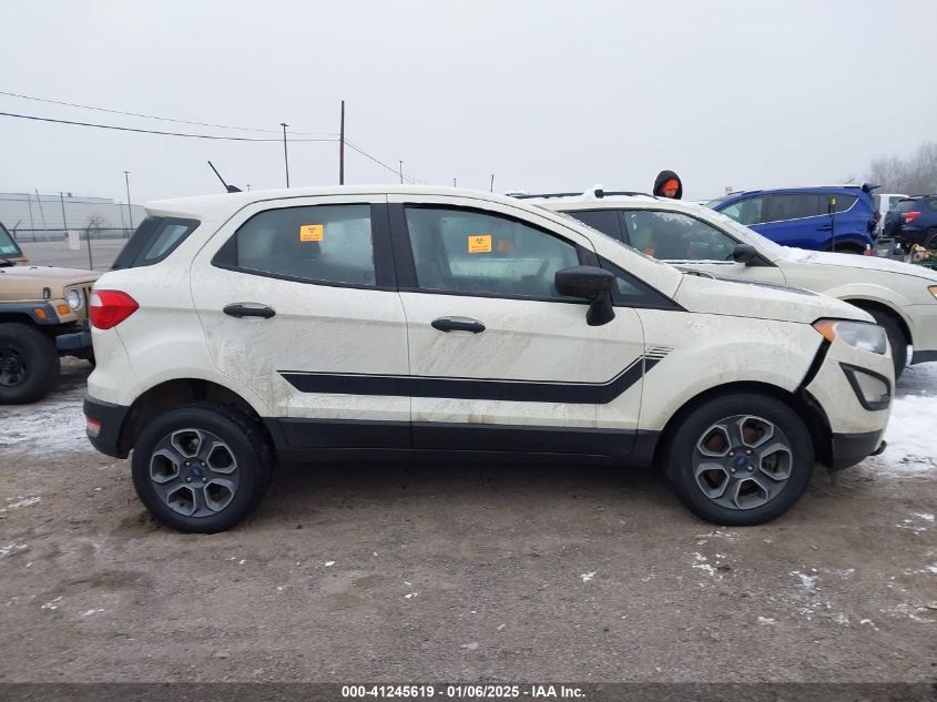 2022 Ford Ecosport S VIN: MAJ6S3FL5NC471614 Lot: 41245619