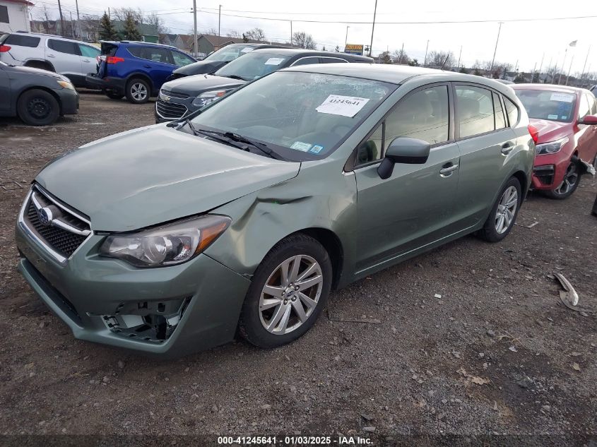 VIN JF1GPAB64GH213990 2016 Subaru Impreza, 2.0I Pre... no.2