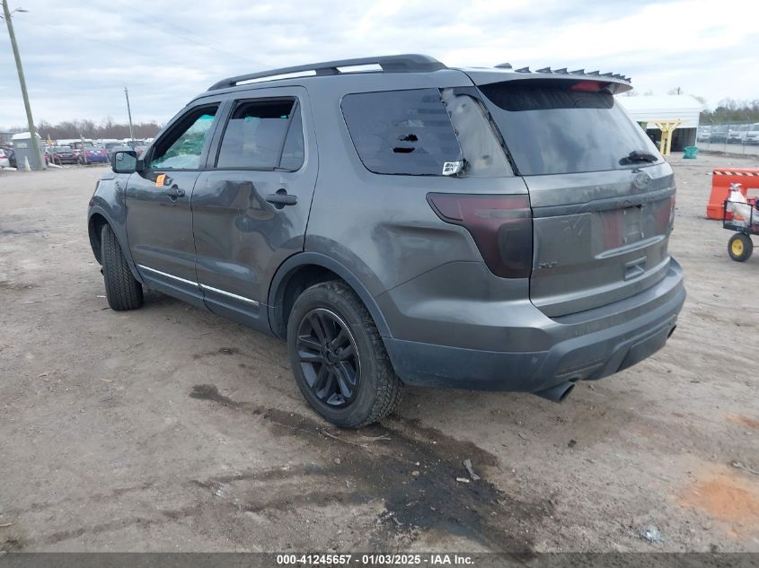 VIN 1FM5K8D82FGA76376 2015 Ford Explorer, Xlt no.3