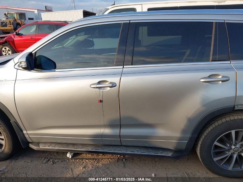 2018 Toyota Highlander Xle VIN: 5TDKZRFHXJS536940 Lot: 41245771