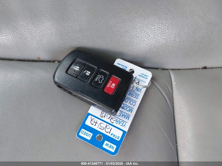 2018 Toyota Highlander Xle VIN: 5TDKZRFHXJS536940 Lot: 41245771