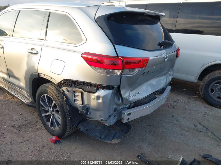 2018 Toyota Highlander Xle VIN: 5TDKZRFHXJS536940 Lot: 41245771
