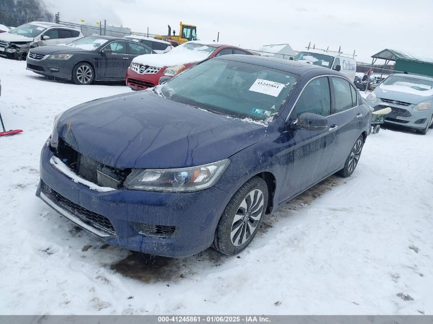 VIN 1HGCR6F50EA006151 2014 Honda Accord, Hybrid Ex-L no.2