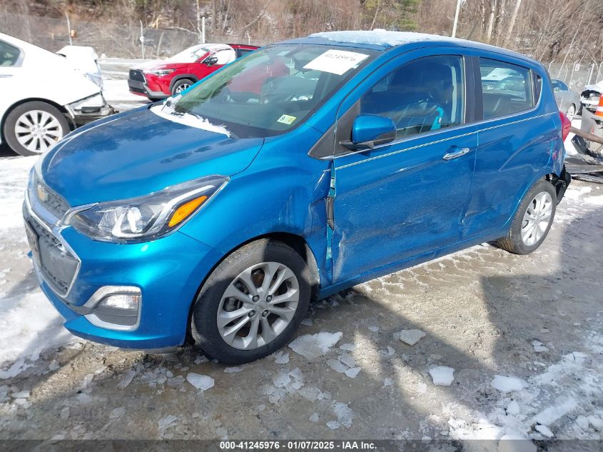 VIN KL8CF6SA7KC704209 2019 Chevrolet Spark, 2Lt Cvt no.2