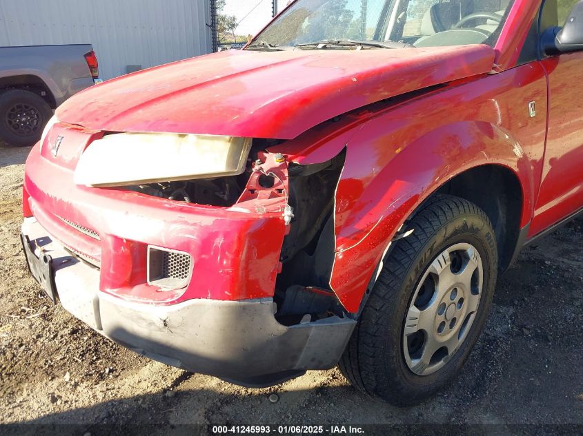 2003 Saturn Vue 4 Cyl VIN: 5GZCZ23D83S915537 Lot: 41245993