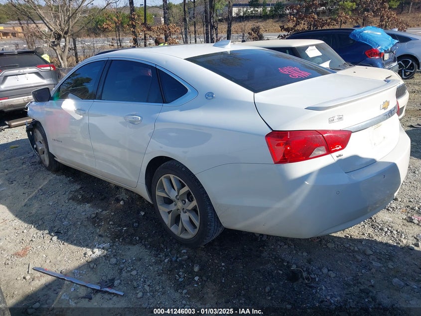 2015 CHEVROLET IMPALA VIN: 2G1125S36F9227123