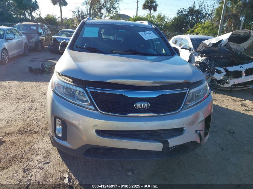 2014 Kia Sorento Lx VIN: 5XYKT4A65EG463974 Lot: 41246017