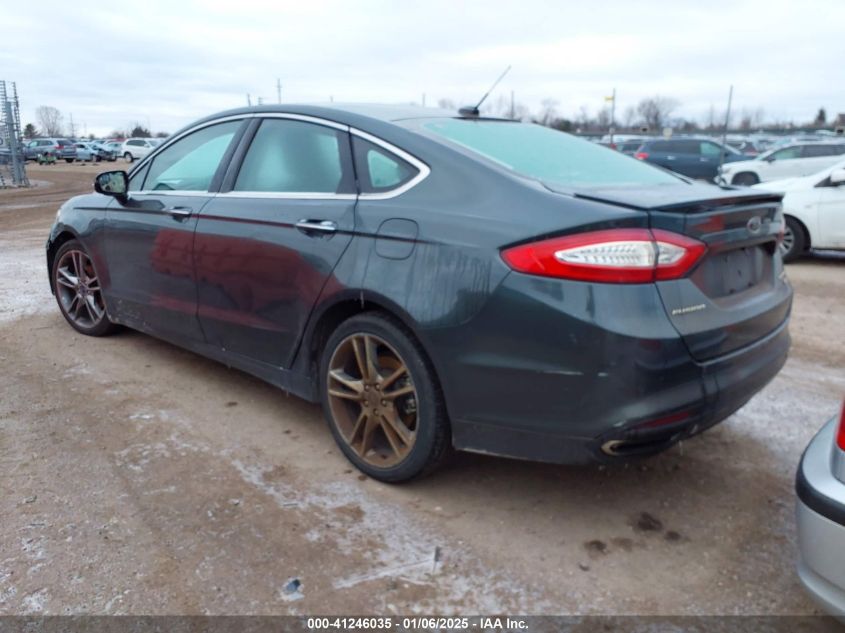 VIN 3FA6P0D92GR111275 2016 Ford Fusion, Titanium no.3