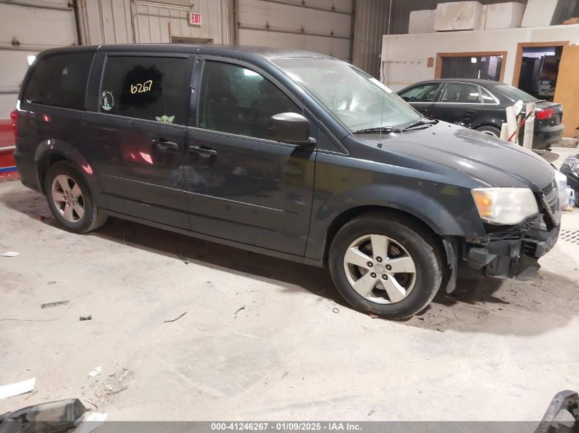 VIN 2C4RDGBG3DR601171 2013 Dodge Grand Caravan, SE no.1